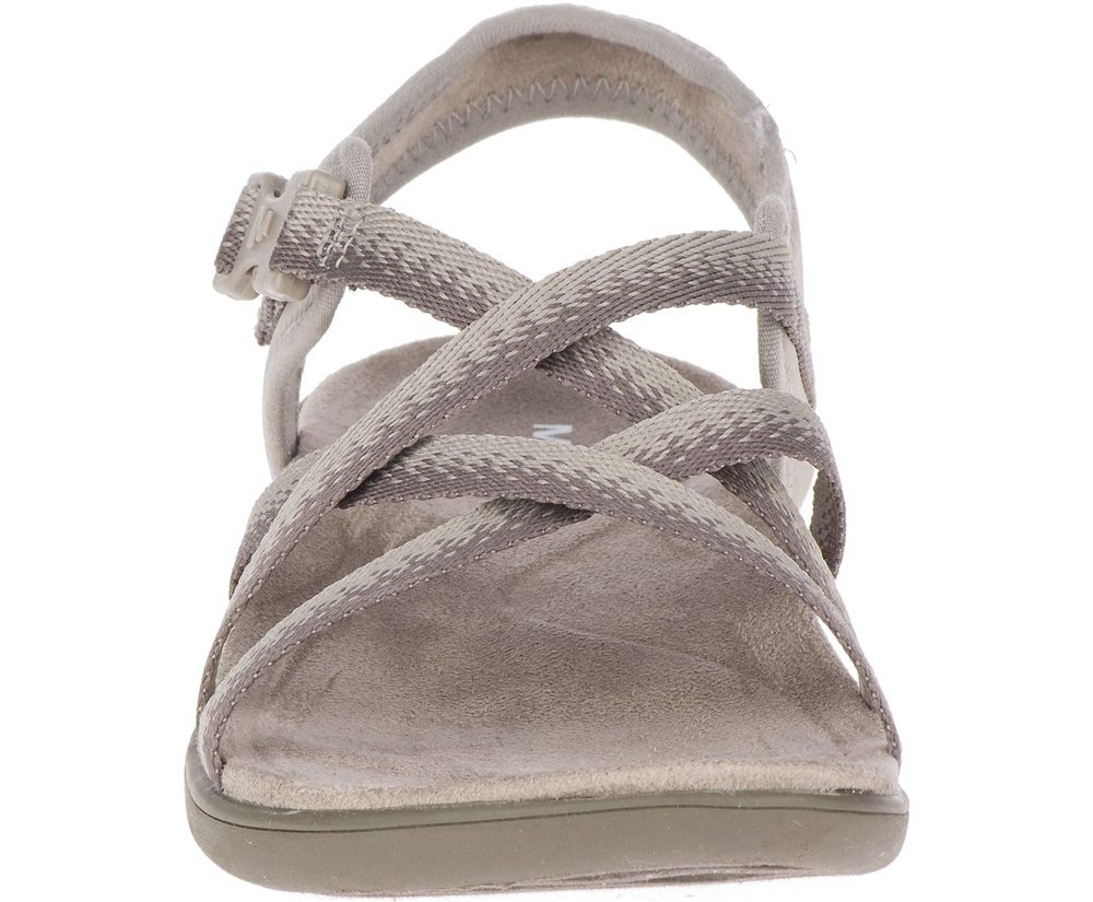 Merrell Sandals Grey - District Muri Lattice - Womens 73XWPIFGQ